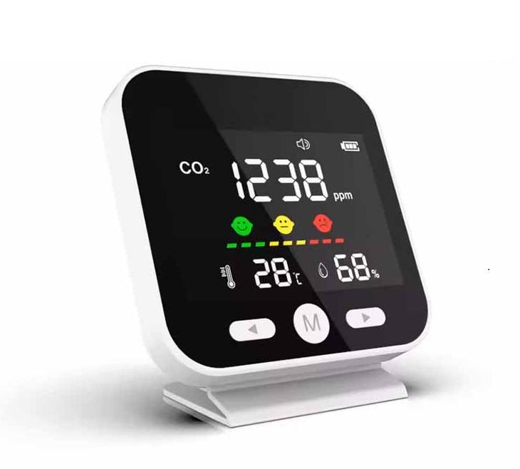 Detektor oxidu uhličitého CO2 s WiFi, měřením teploty a vlhkosti CO2-89W