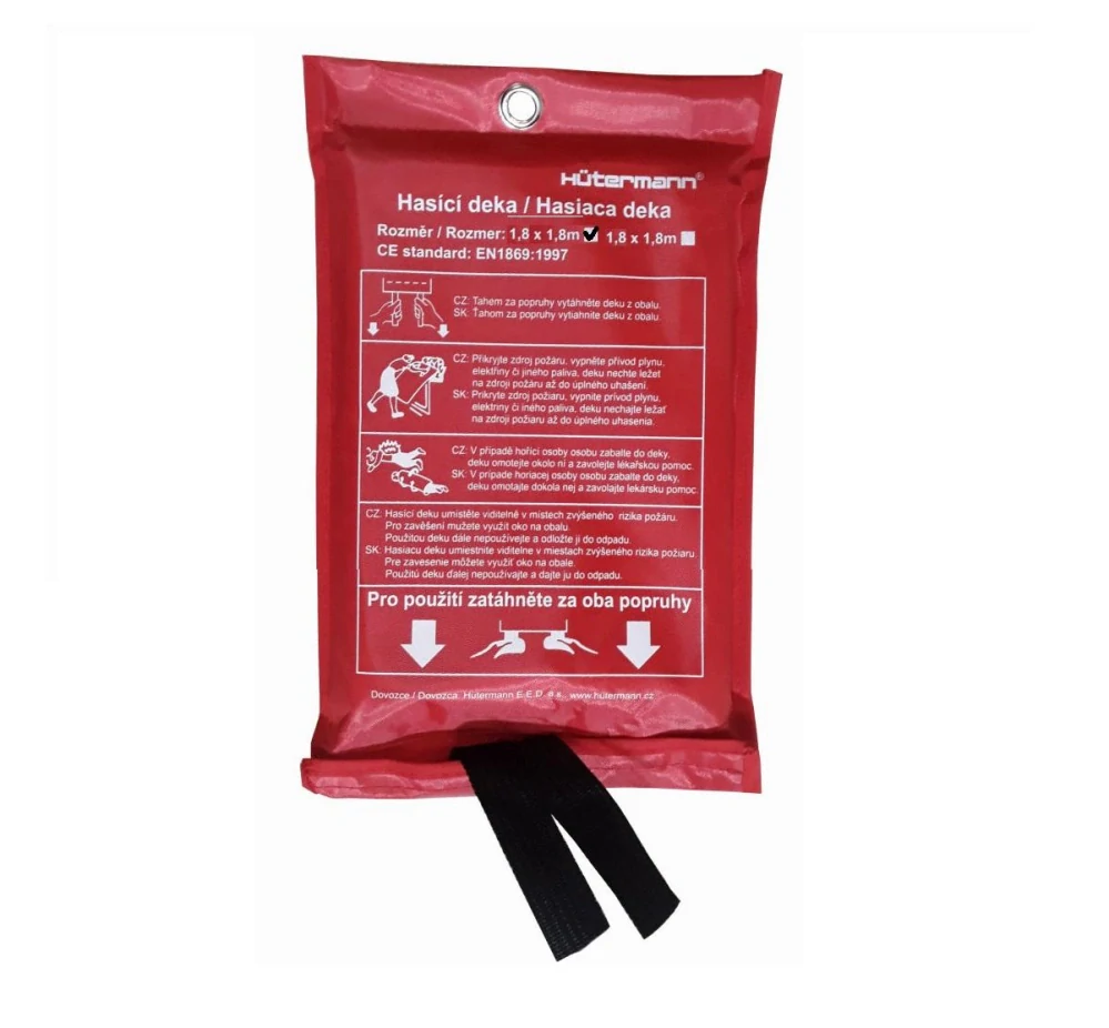 Hasicí rouška - hasící deka Fire Blanket 1,8 x 1,8 m