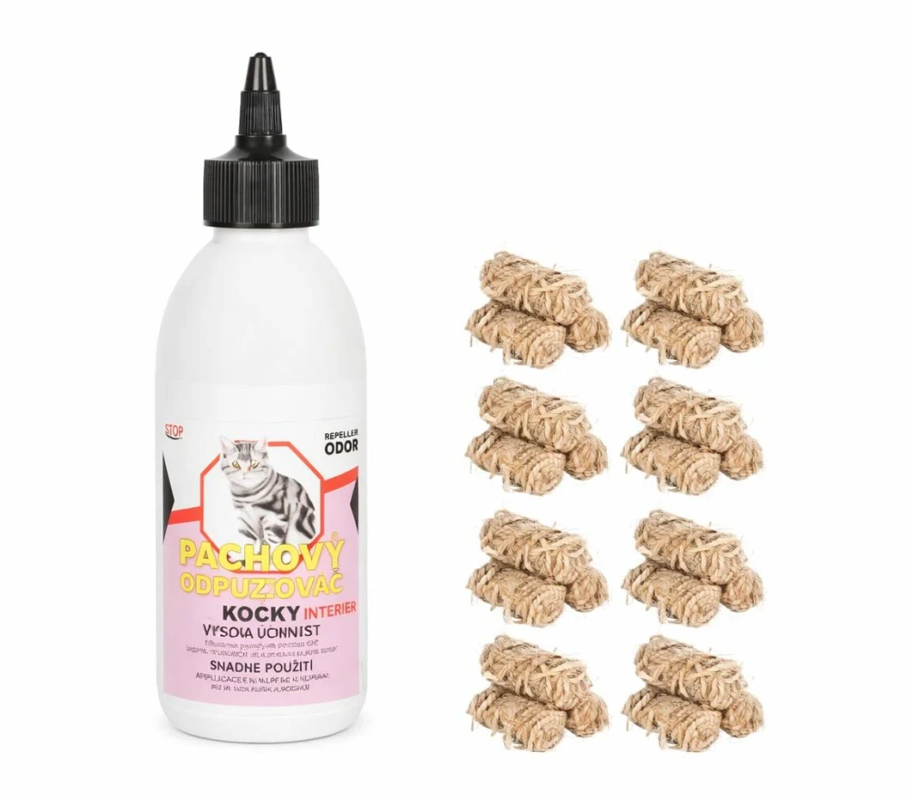 Pachový ohradník na kočky - Sada na kočky exterier