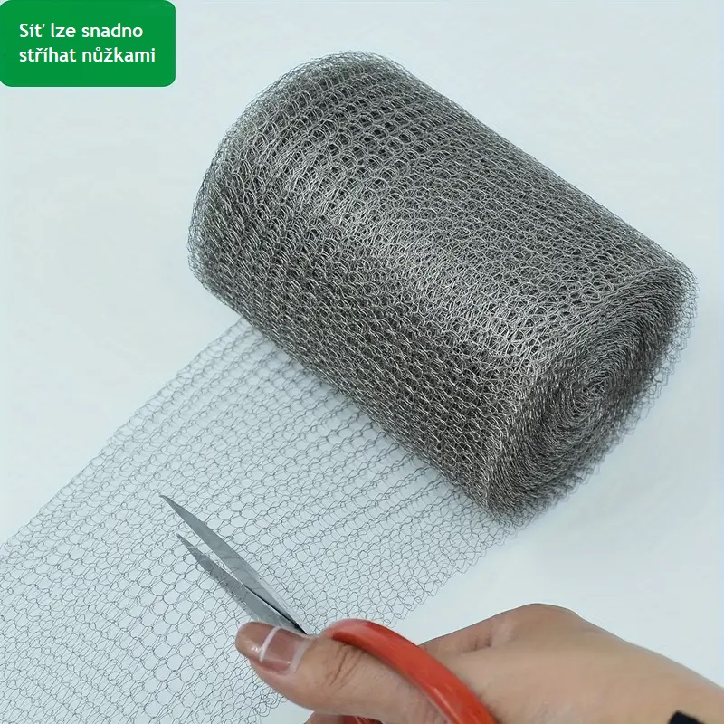 Nerezové dvouvrstvé pletivo proti škůdcům 12,7 cm x 300 cm