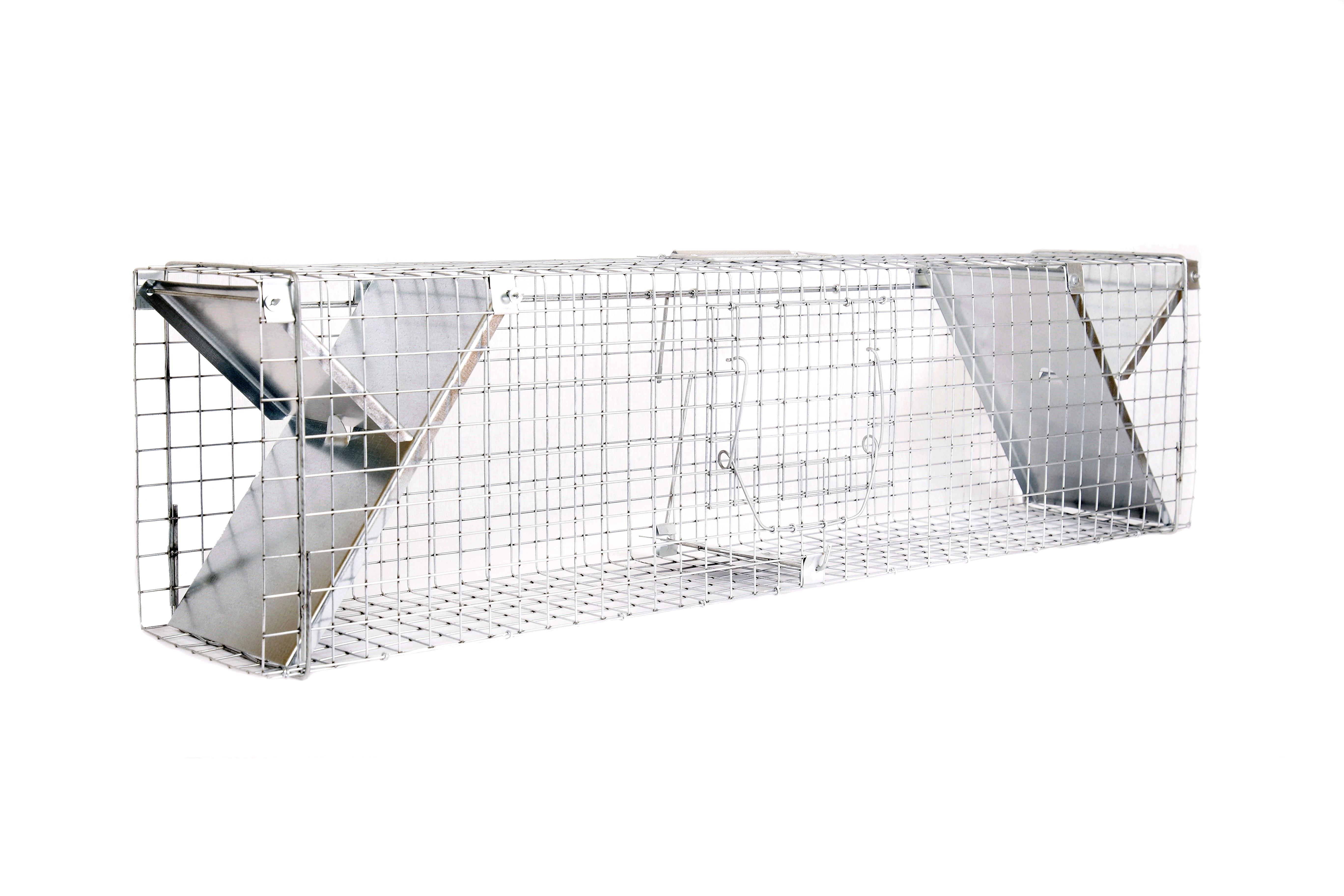 Sklopec na kuny 102×20×27 cm – kompletní sada s granulemi a vábidlem